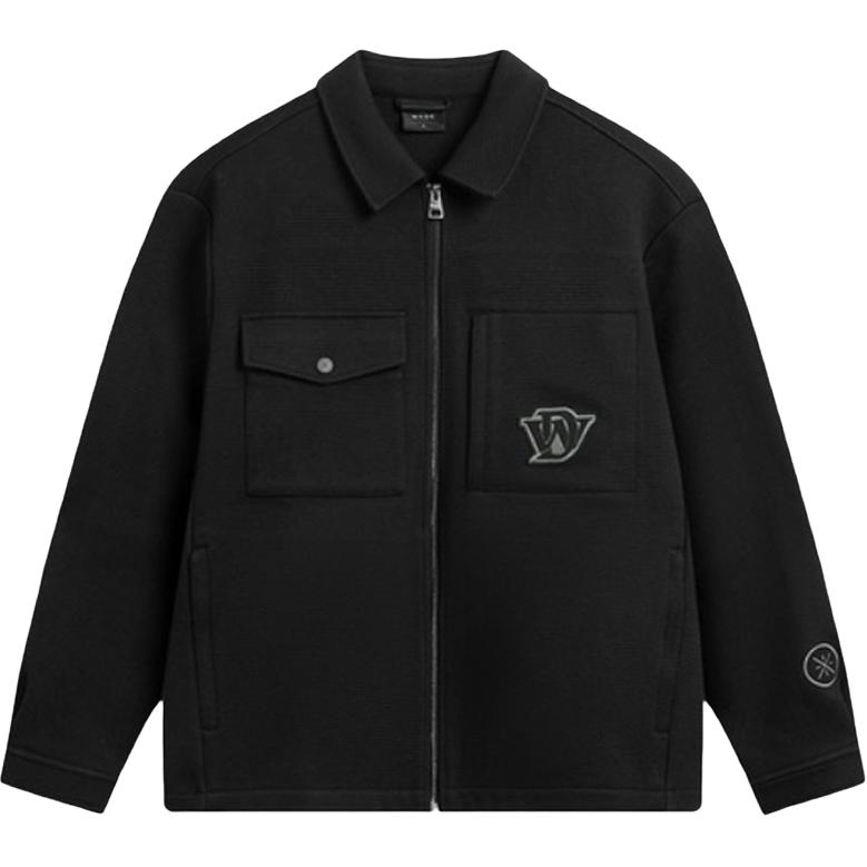 

Li Ning Wade Series Back Letter Zipper Collar Soft Breathable Versatile Loose Jacket Men Jacket AFDV873-1 S