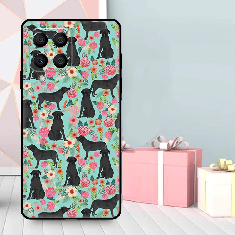 Cartoon Golden Retriever Dog Case For Samsung Galaxy M16 M31 M21 M13 M33 M53 M15 M35 M55 M36 M56 M12 M32 M52 M14 M34 M54