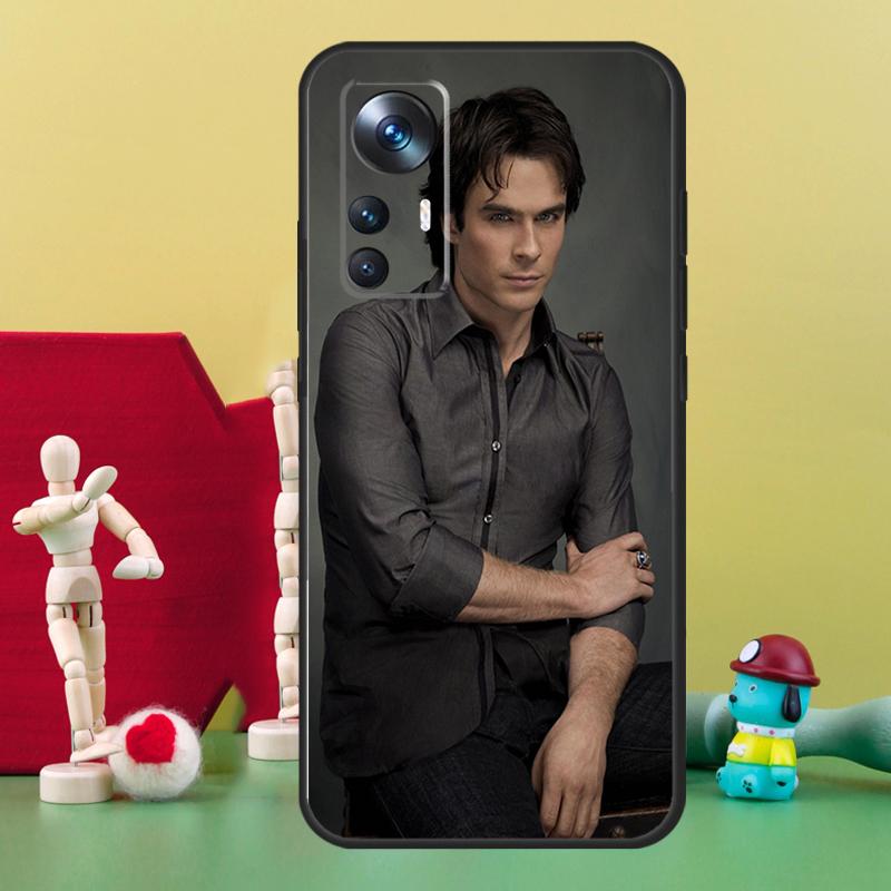 Damon Salvatore Vampire Diaries Case For Xiaomi 15T 14T 13T Pro 13 14 15 Ultra 17 Pro Max POCO F5 F6 F7 X5 X6 X7 Pro Cover