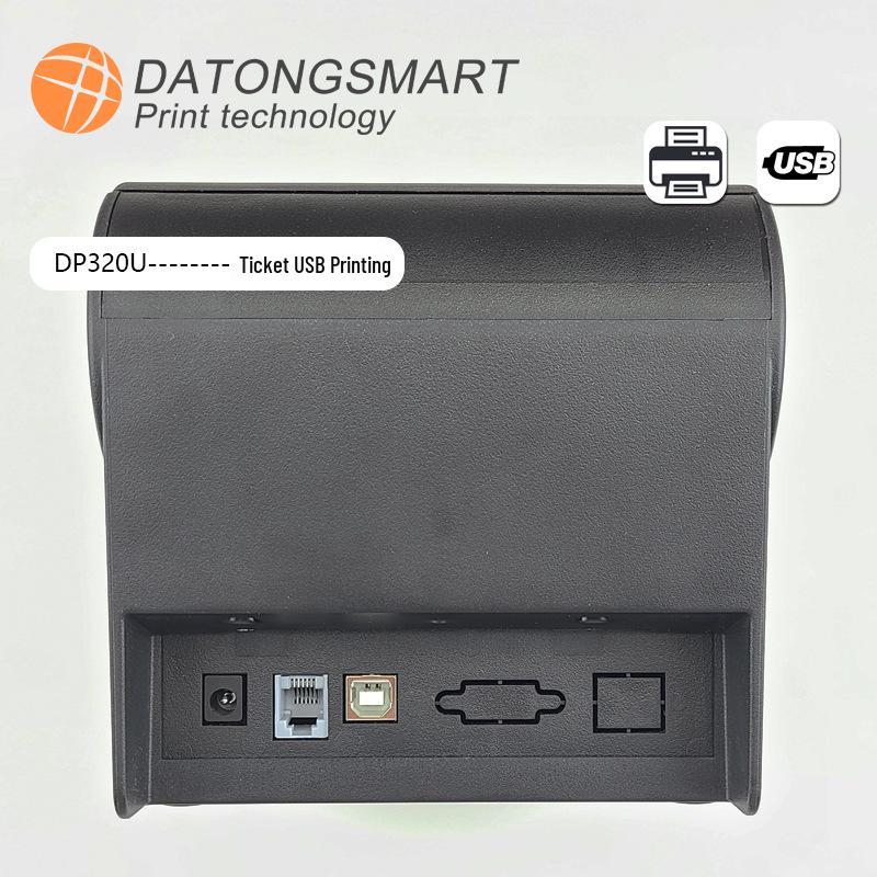 80mm Thermal Receipt & Label Printer with Auto Cutter