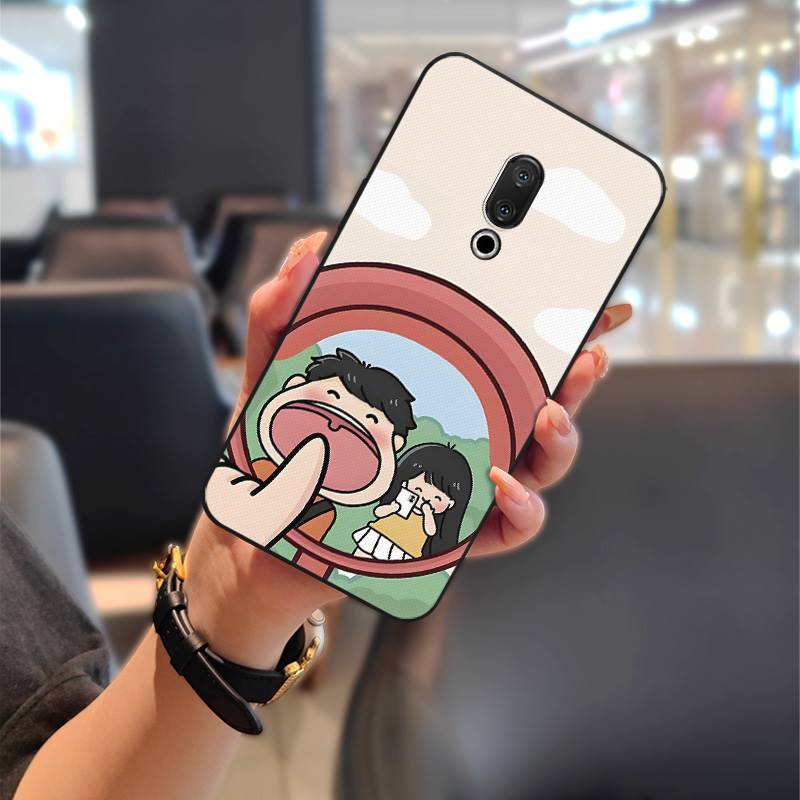 Silikon Staubdichte Handyhülle Für Meizu 15/15 Lite Graffiti Rückseite Cartoon Stoßfest Weiche Hülle Schmutzabweisendes TPU