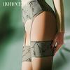 Laimi Imperial Bamboo Open Crotch Garter Pantyhose