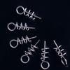 For Soft Lure Fishing Tools Fixed Needle Crank Lock Centering Fishing Hook Soft Bait Spring Twist