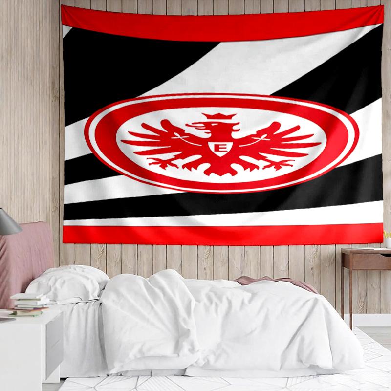 1PC Eintracht Frankfurt Crest Tapestry, Unique Design Tapestry, Suitable for Bedroom,Livingroom, Playroom,Heartwarming Holiday Gifts