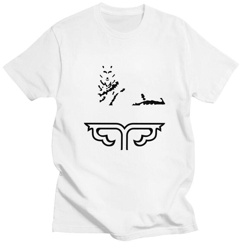 Custom Chechen Borz T Shirts for Men Pure Cotton Tee Tops Chechnya Tshirt Short Sleeve Casual Tshirt Clothes