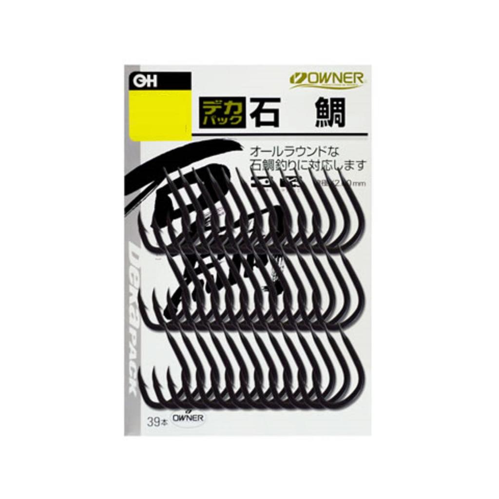 OWNER Large Pack Black Rock Snapper Size 17 (Hole Opened)