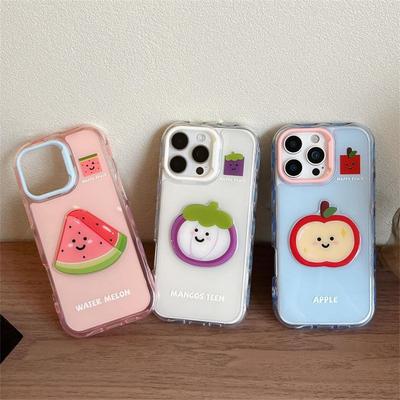 Wave Jelly Shell for Iphone13 for Apple High-end Creative Cartoon Simple Girl Chain Lanyard Integrated for Apple Shell