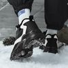 Fashion Shoes For Men Designer Leather Casual Cotton Warm Sneakers Lace Up Male Outdoor Sports Male Shoes Tennis Big Size 48