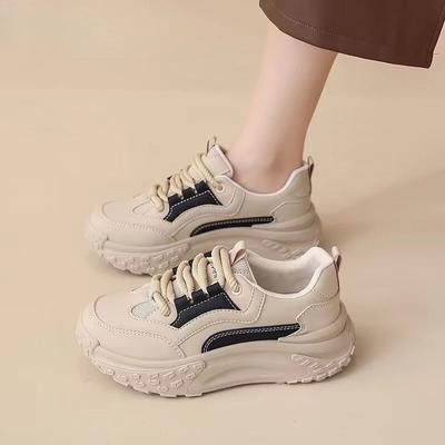 Fashion Spring Autumn Women's Dad Shoes High On Platform Ladies Footwear Deals Casual 39 Sale Trends 2024 Vulcanized Shoe Korean New In
