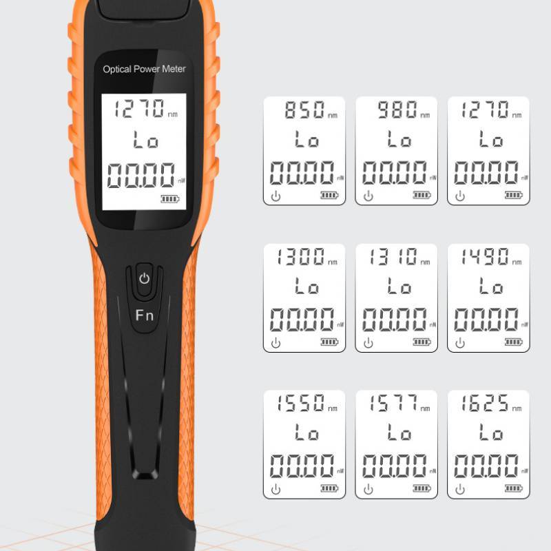 G11 High Precision Fiber Optic Power Meter With Rechargeable Battery For Telecom And Network Testing