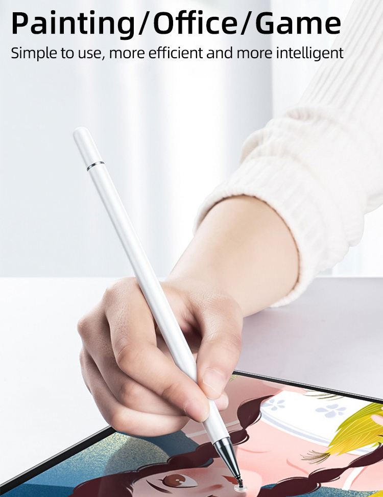 Smart Magnetic Stylus Pen Pad Pencil With Palm Rejection Tilt Angle Sensing & Replaceable Nib Stylus for Tablets 10/9/8/7/6
