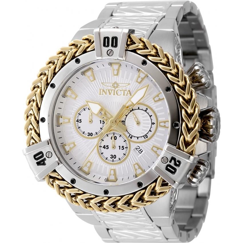 Used Ultimate designChronographHercules INVICTA Bolt 48156 Invicta Bolt Silver x Gold