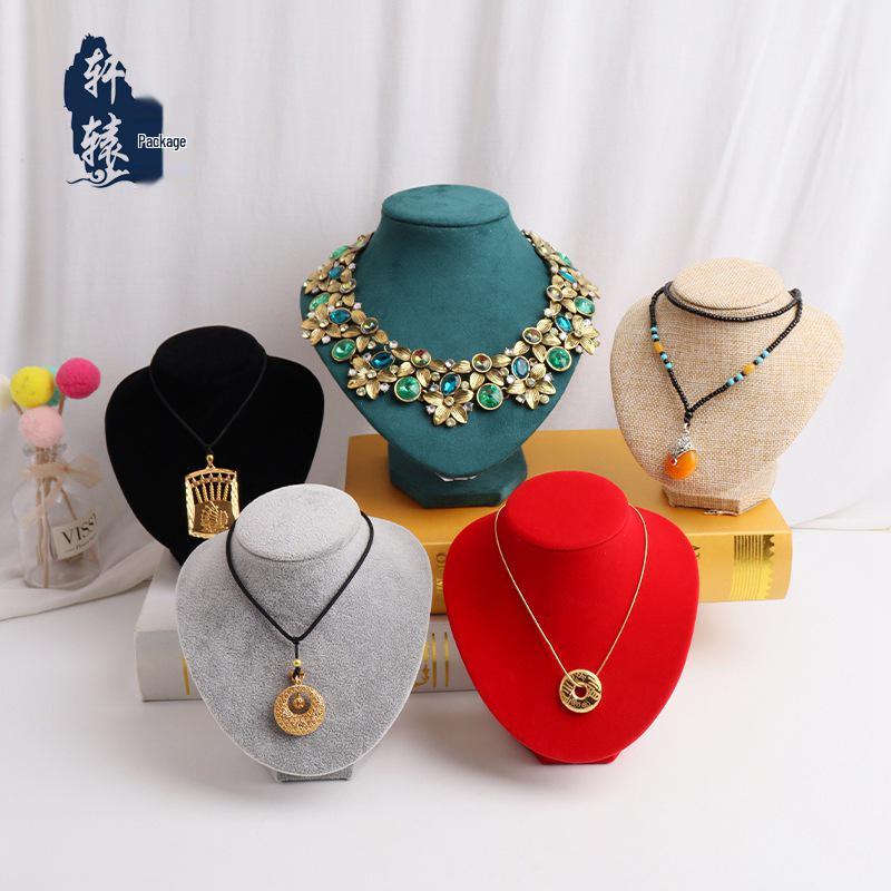 Heart Necklace Jewelry Display Stand for Pendant Exhibits