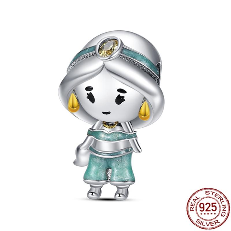 New In Copper Boys Girls Couple Charms Beads For Original Women'S Bracelets Fine Diy Jewelry Pendant Gifts