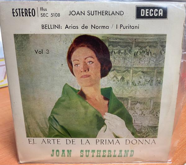 

7inch Record JOAN SUTHERLAND - El Arte De La Prima Donna Vol. 3 SEC5108 DECCA 1962 Spain Classical Used