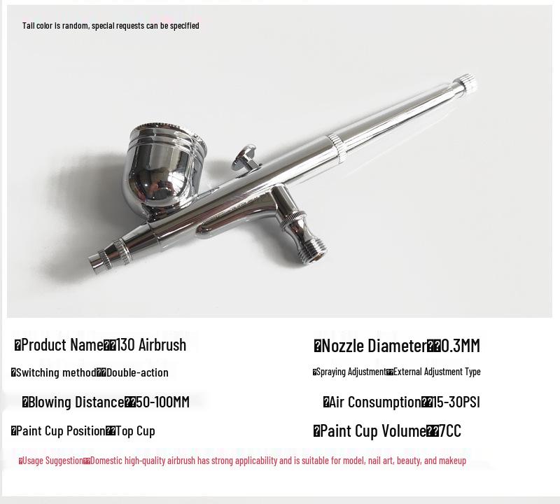 WZ100 Airbrush Compressor Set - Mini Plug-in Turtle Pump for Car, Furniture, and Model Touch-ups