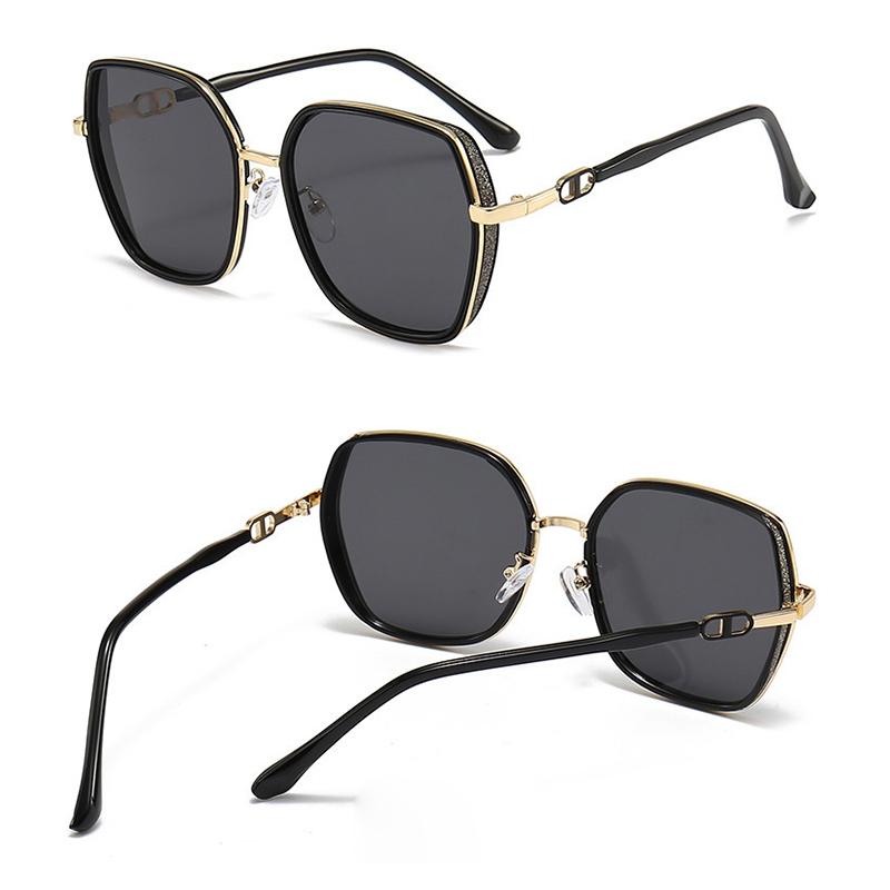 Rimless Sunglasses Women Trendy Driving Sunshade Glasses Women Men Fashion Gradient Lens Sun Glasses Shades for Female