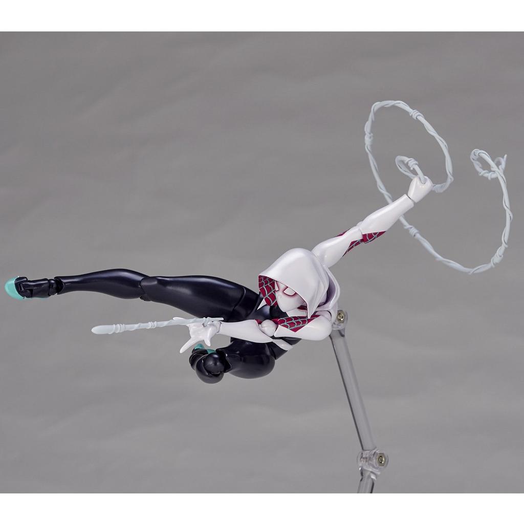 Figure Complex AMAZING YAMAGUCHI Spider-Gwen (reissue) Approx. 155mm ABS & PVC Painted Action Figure Revoltech