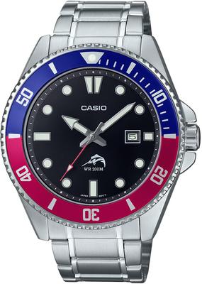 Standard Analog Sportsur 20 ATM Vandafvisende Blå x Rød Bezel Metalrem Udenlandsk Model [Casio] MDV-106DD-1A2V Herre [Vare]