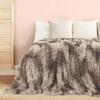 Decorative Extra Soft Fuzzy Faux Throw Blanket Reversible Long Hair Shaggy,Fluffy Cozy Plush Comfy Microfiber Fleece Blankets for Couch Sofa Bedroom