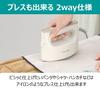 Panasonic Clothing Steamer Steam Large Capacity Type Dark Gray 360° NI-FS770-H