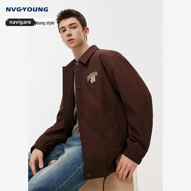 

NVG YOUNG Men s Casual Shirt Jacket L