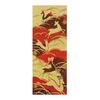 Prairie Dog Tenugui Hand Towel - Autumn Pattern: Pampas Grass Field and Deer [TE-528] Wafuka