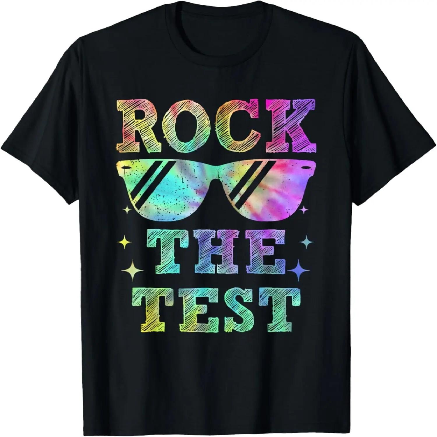 Bruh Its Test Day Rock The Test Testing Day Teacher Students T-Shirt S