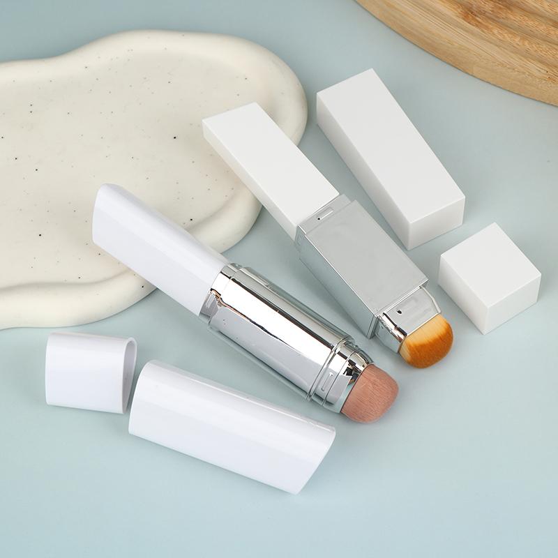 2In1 Foundation Stick Empty Ointment Tube Brightens Concealer Stick Repeatable Filling Container Cosmetics Travel Makeup Tool