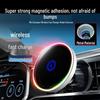 Universal Magnetic Wireless Fast Charging Car Mount - Stable, Anti-Shake Phone Holder for Navigation