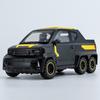 Model auta v měřítku 1/18 WULING MINI EV 6X6 tlakově litý model autíčka se zvukem a světlem pro děti Batole Chlapci Dívčí kolekce