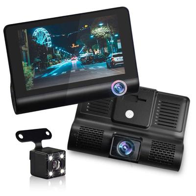 2020 3 Cameras, Dash Camera, 3 Cameras, 3 Cameras, Simultaneous Recording In and Out