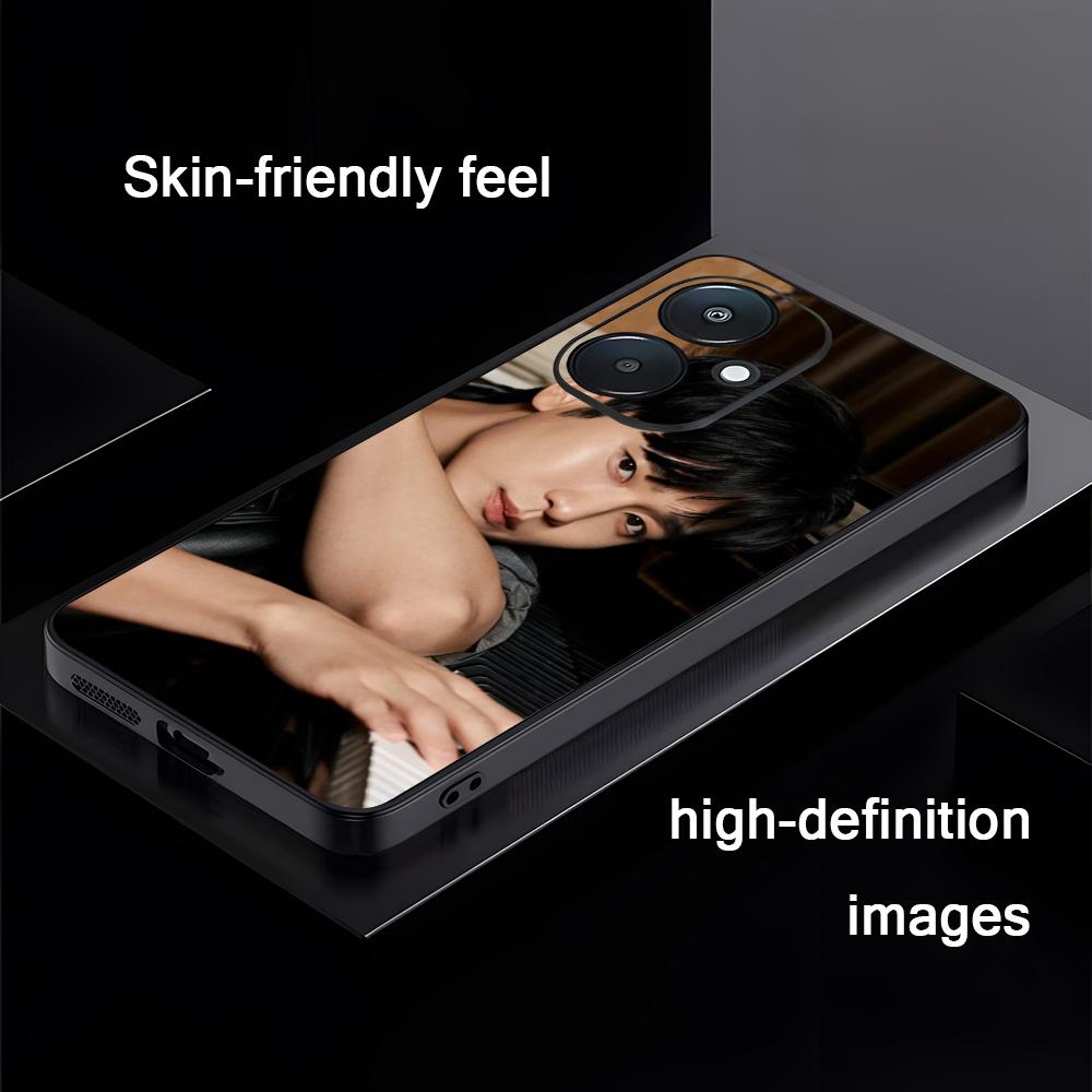 

Popular Star Kim SooHyun Phone Case For Xiaomi Redmi 14C 13C 12C Note14 13 12 11 10 Pro Plus S Soft Black Phone Cover Redmi Note 14 5G (Global)