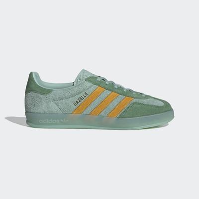 Gazelle Indoor Sneakers Suede Hazy Green/crew Yellow
