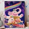 Disney Pearl Painting Inside Out Riley and Popsicle Art Kits for Adults Beginners Home Wall Decor Special Shapes