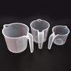 3pcs 250 500 1000ml Liquid Measuring Cup PVC Plastic Volume Beaker Kitchen Baking Tool Scale Jug for Cooking Timer Accessory