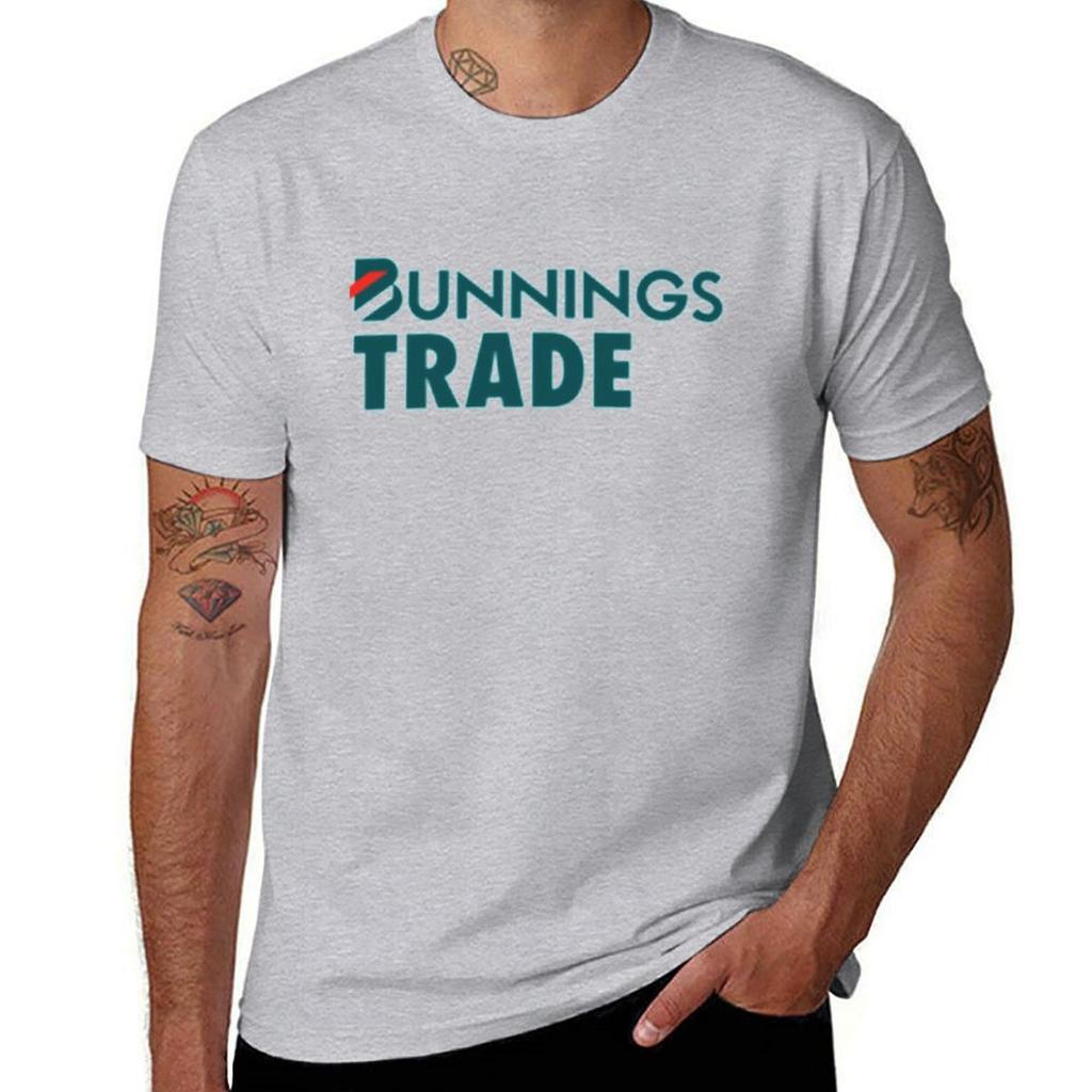 Bunnings Trade Tshirt Quick Drying Vintage Shirts Graphic Tees Mens Graphic Tshirts Hip Hop