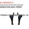 2011 Toyota RAV4 Front Fender w/ Wheel Arch Hole, No Side Light Hole 53811-0R090