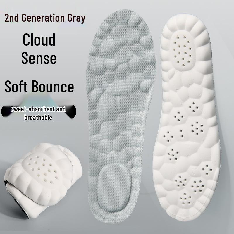 Odor-Resistant Sweat-Absorbent Breathable Military Training Insoles with Arch Support for Men & Women – Soft, Comfortable Feel