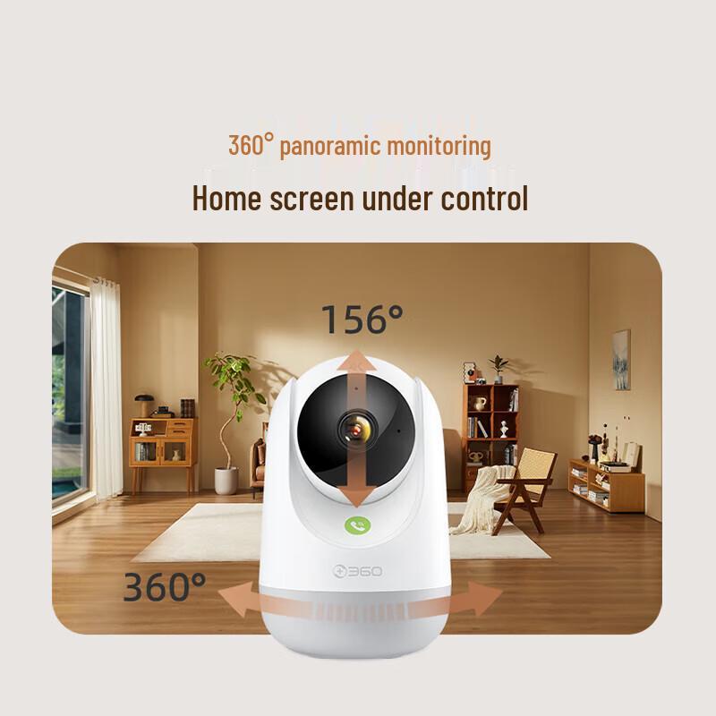 360 Camera 9 Pro 8MP Dual-Band WiFi PTZ Home Security Camera (CN version)