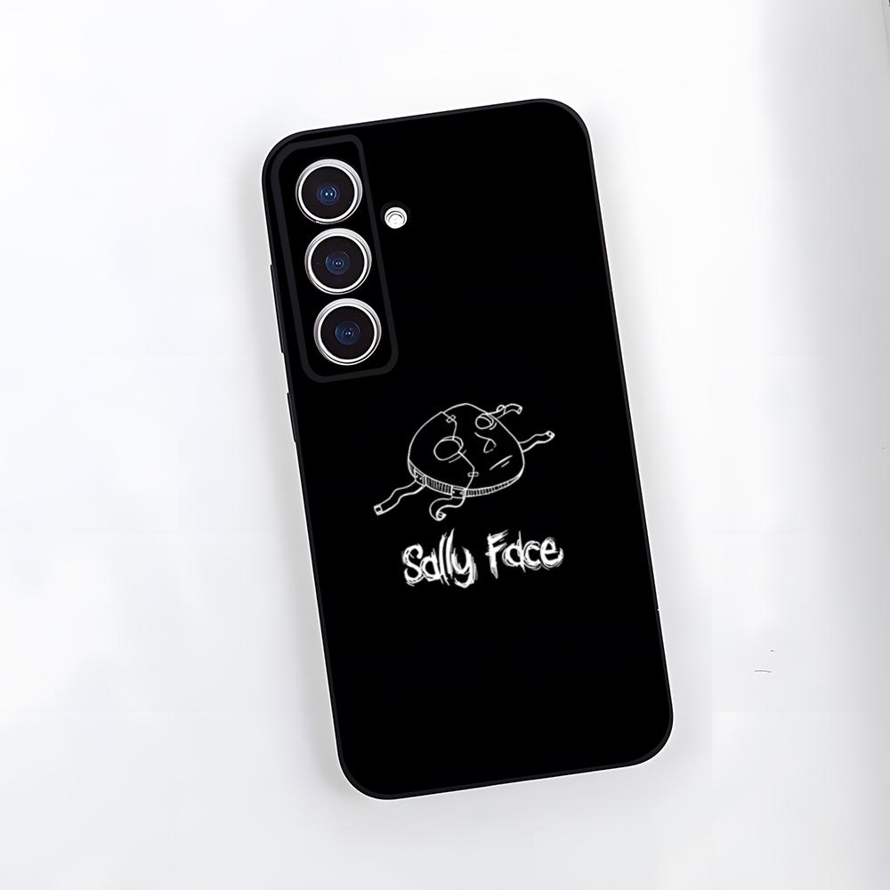 S-Sally Face Phone Case For Samsung S26 S25 Plus S20 S20 Plus S22 Ultra S23 FE S21 Plus S21 Ultra Soft Cover