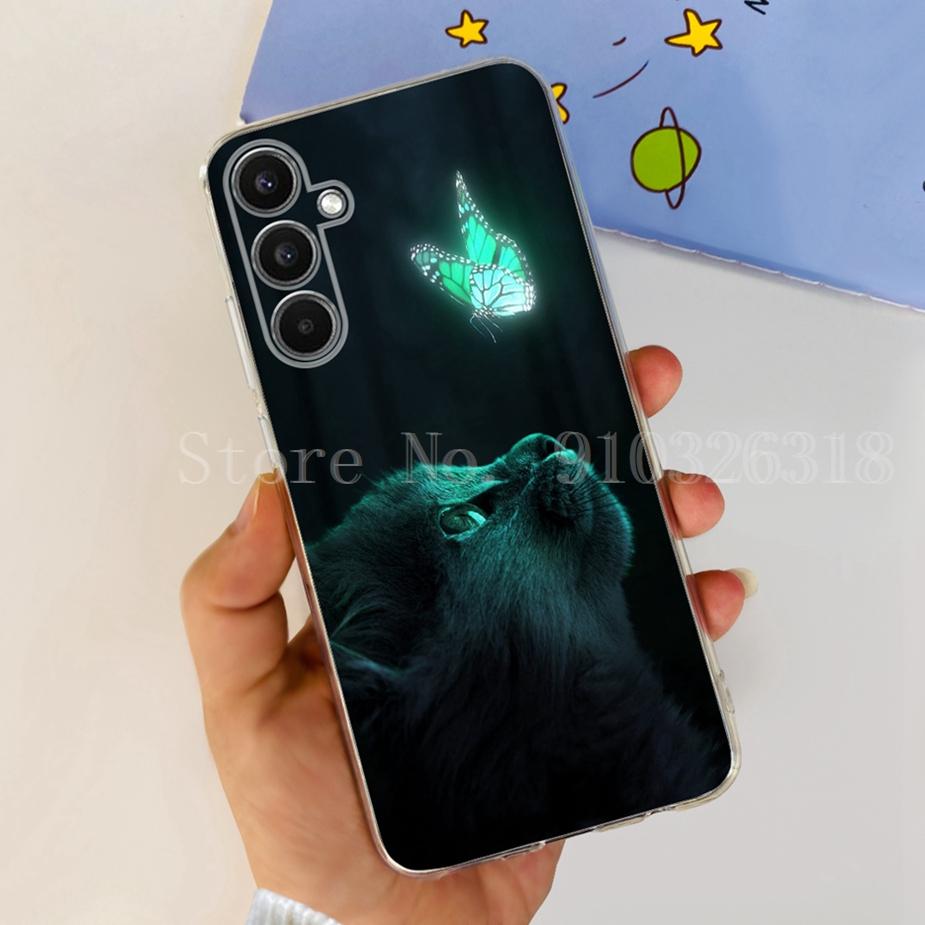 For Samsung Galaxy A14 A24 A34 A54 Case New Fashion Painted Cover Soft Silicone TPU Phone Case For Samsung A54 A 14 24 34 Fundas