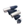 4/5-Core Swiss XLR Male & Female Connectors for Microphones