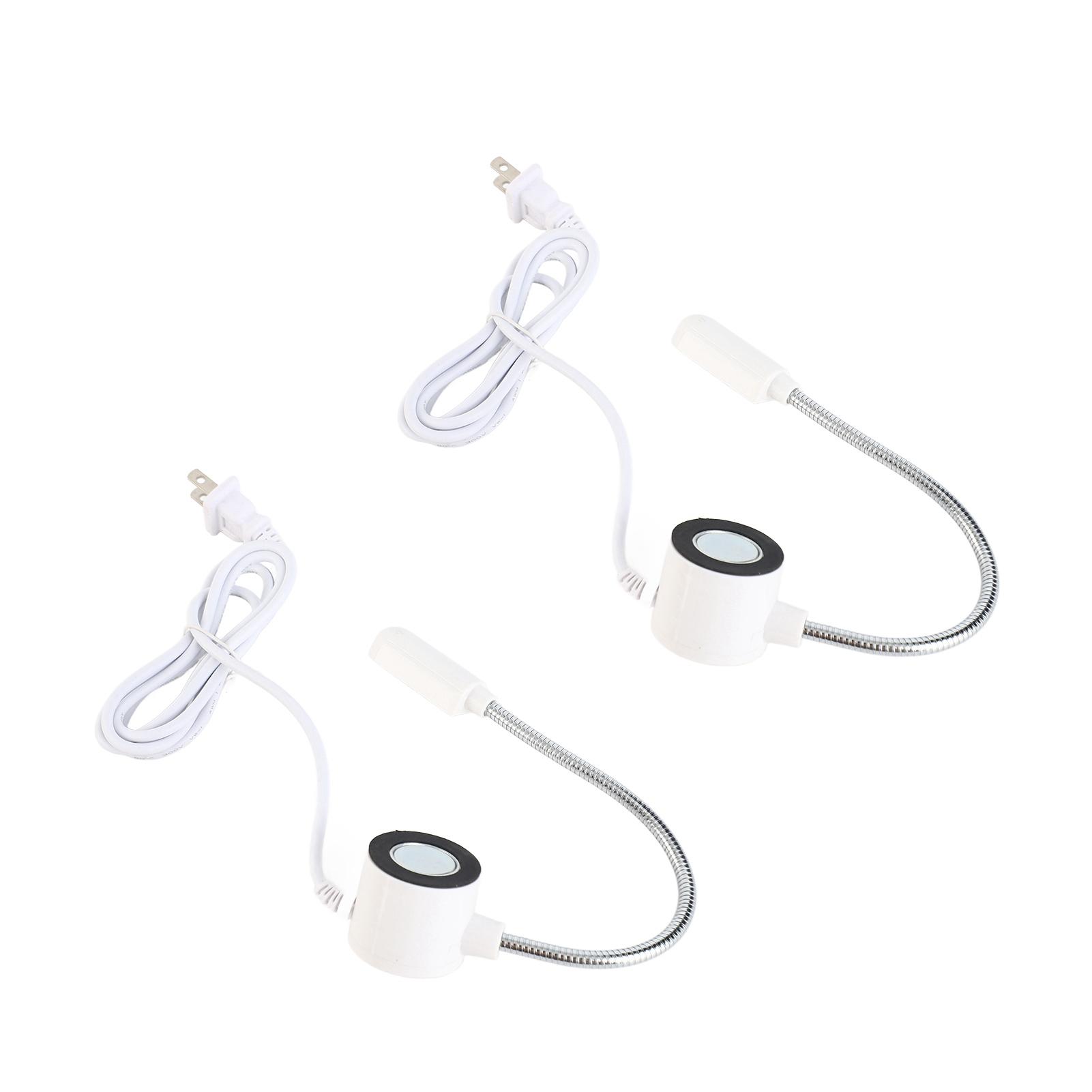 

2pcs LED Sewing Machine Light Flexible Work Sewing Light with Magnetic Base US