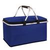 Cooler Cooler Foldable Outdoor Box, Bag, Basket, Thermal, Shopping, 30L, Waterproof, Insulated, (Navy)