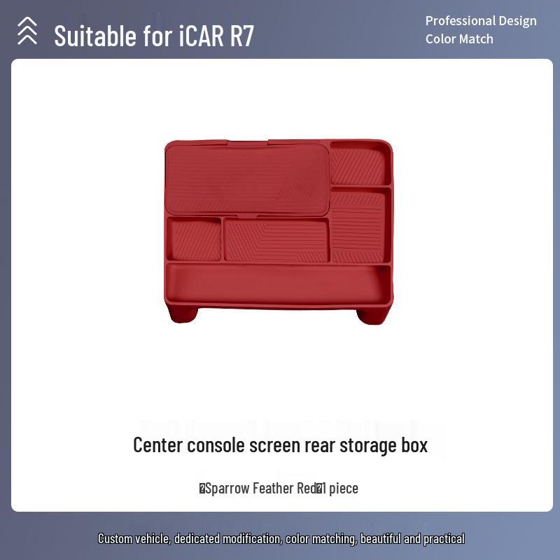Silicone Storage Box for Luxeed R7 Center Console Modification (26 Models)