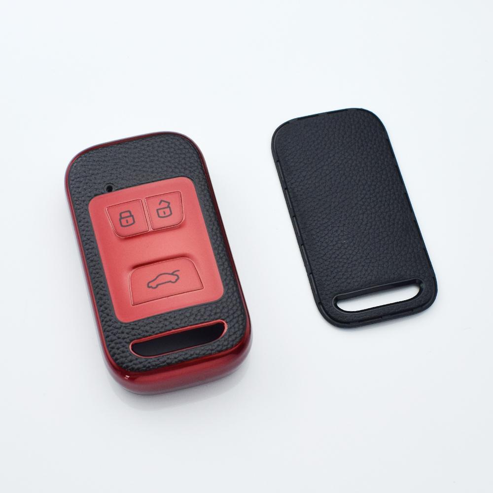 3 Buttons TPU Car Key Case Fob For Chery Tiggo 8 7 5X 2019 2020 Smart Keyless Remote Protect Case