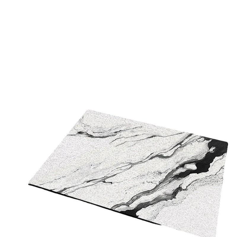 Simple Graphite Dirty and Wear-resistant Door Mat Entry Door Thickened Silk Floor Mat Can Be Cut Into The Door Home Floor Mat