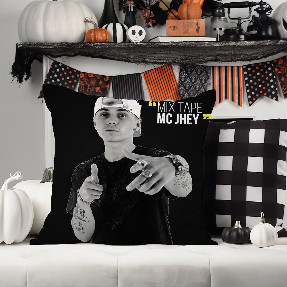 

Musician M-MC J-JHEY Pillow Case Office Cushions Suitable For Sofa Car Bedroom Decorative Cushion Cover 12x12Inch