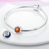 Copper Plated Star Moon Love Dragonfly Globe Charms Fit Original Heart Colorful Charm Bracelet Diy Women Jewelry Gift